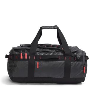 The North Face Base Camp Borsa Da Viaggio Asphalt Grey/Radiant Orange Taglia unica - Nero