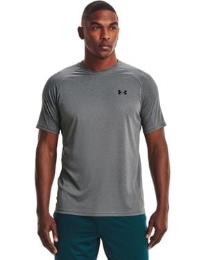 Under Armour Velocity 2.0 Short Sleeve T Shirt, - Grey