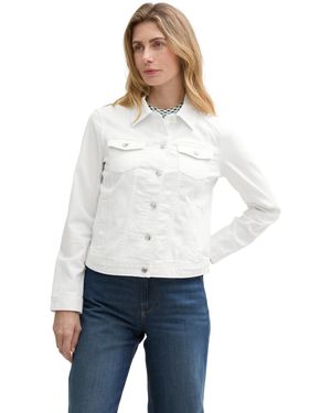 Tom Tailor 1045390 Jeansjacke - Weiß
