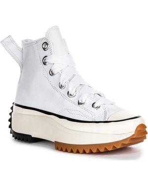 Converse Scarpe da ginnastica da uomo Run Star Hike Hi Platform FLC A10422C - Bianco