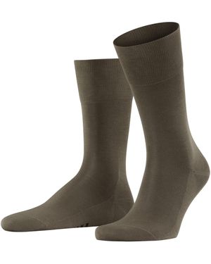 FALKE Socken Tiago M SO Fil D'Ecosse Baumwolle einfarbig 1 Paar - Grün