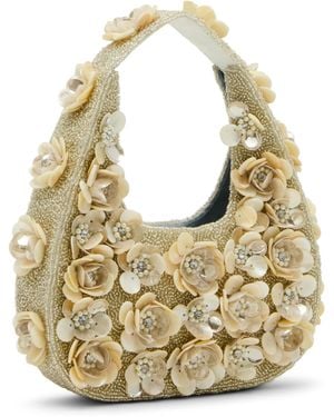 Betsey Johnson Beaded Small Hobo - Metallic