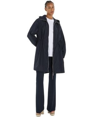 Tommy Hilfiger Parka Windbreaker Water Repellent - Black