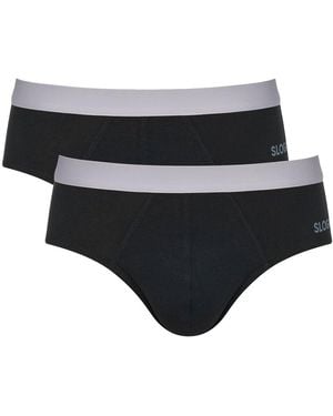Sloggi Men Go Abc 2.0 Brief 2p Underwear in Blue for Men Lyst UK
