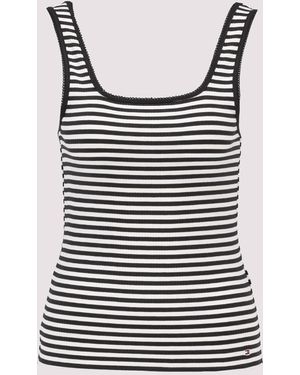 Tommy Hilfiger Overige T-shirts Voor - Zwart