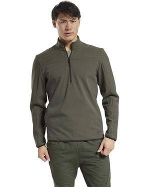 Reebok Ts Thermowarm Quarter Zip Sweatshirt - Meerkleurig
