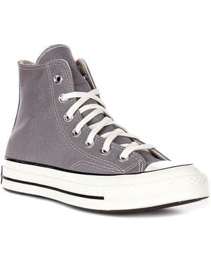Converse A10525c Chuck 70 Hi Mauve Stone Fresh Trainers - Grey