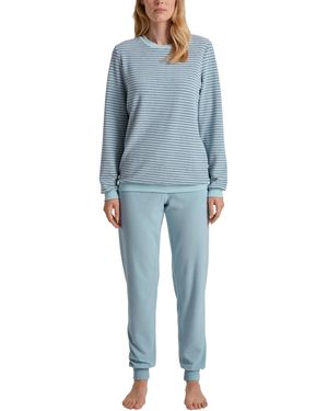 CALIDA Soft Dreams Set di Pigiama - Blu