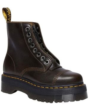 Dr. Martens Sinclair Dark Taupe Boots - Schwarz