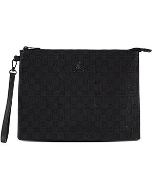 Nike JAM MONOGRAM POUCH TG. Large - Nero