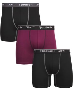 Reebok Boxer sportivo da uomo Soft Performance - Rosa