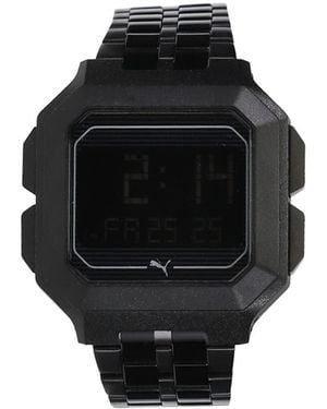 PUMA Men's Remix Digital Sports Watch - 42MM - Schwarz