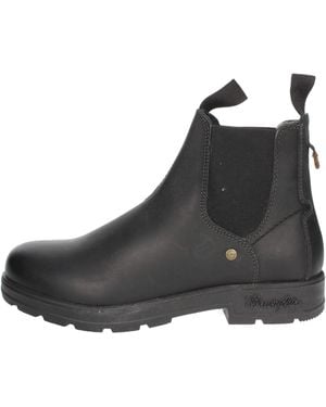 Wrangler Footwear Stivaletto con Elastico Laterale - Nero