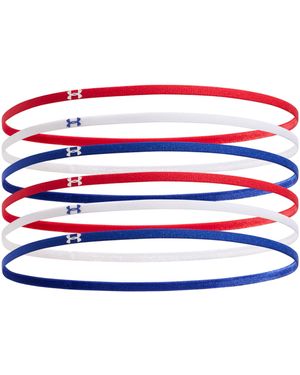 Under Armour S Mini Elastics 6 Pack, - Red