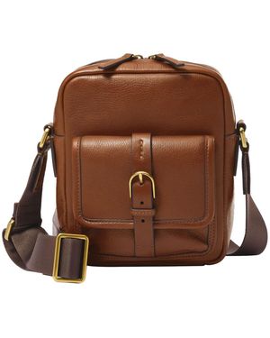 Fossil Camden N/s Crossbody - Brown