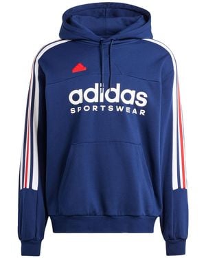 adidas House Of Tiro Nations Pack Hoodie - Blue