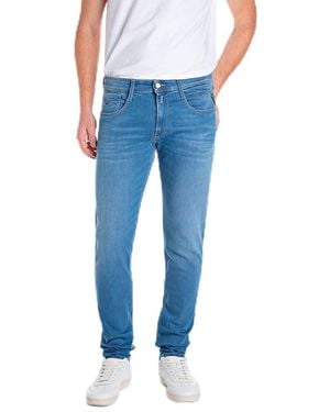 Replay Jeans Anbass Slim-Fit Hyperflex mit Stretch - Blau