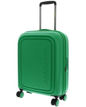 Mandarina Duck Logoduck + Cabin Trolley Jelly Bean - Verde