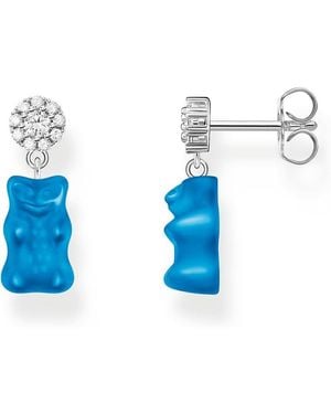 Thomas Sabo 32030231 Earrings 925 Silver Zirconia - Blue