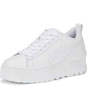 PUMA Mayze Wedge Wns Track Shoe - White