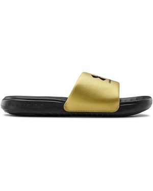 Under Armour Ua W Ansa Fix Sl Slide Sandal - Green