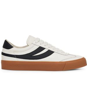 Superga Uni 4834 Club S Swallow Leather Sneaker - Weiß
