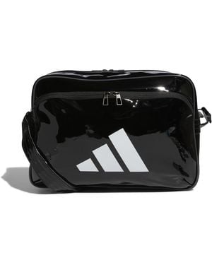 adidas Enamel Cross Body Bag Adults Black One Size