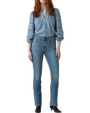 Levi's 725 High Rise Bootcut Jeans - Black