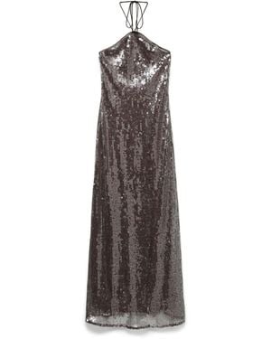 Vero Moda Female Kleid VMZENIA Langes Kleid - Mehrfarbig