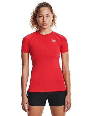 Under Armour Heatgear Compression Short-sleeve T-shirt - Red