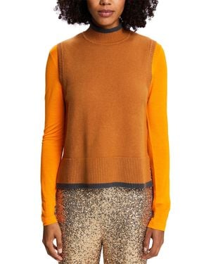 Esprit 103EE1I307 Pullover - Arancione