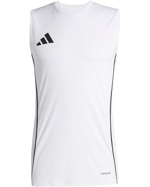 adidas Performance Tiro 25 Competition Canotta Bianca Uomo - Bianco