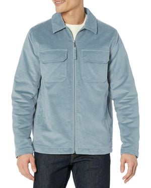 Amazon Essentials Corduroy Work Jacket - Blue