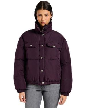 Lee Jeans Rider Puffer Jacket Jacke für - Lila