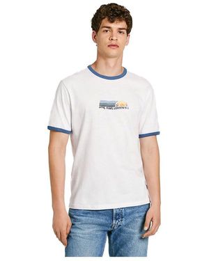 Pepe Jeans Adan T-Shirt - Bianco