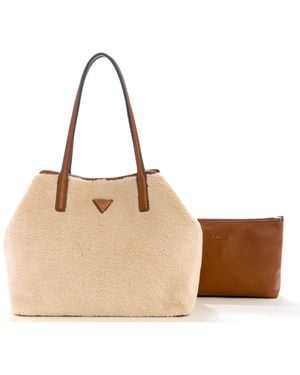 Guess Victtoria 2 In 1 Tote - Natural