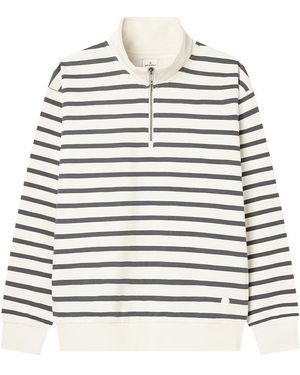 Springfield Sweatshirt Voor - Wit