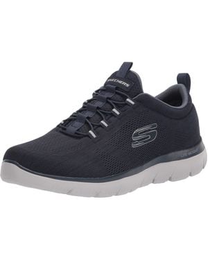 Skechers Summits Louvin Slipper - Blau