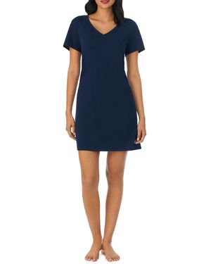 Nautica V-Neck Sleep Shirt - Blu