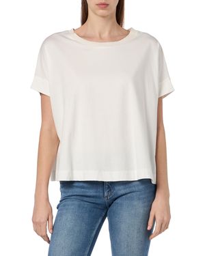 Geox W T-shirt Over R - White