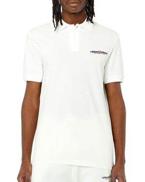 DIESEL White Polo T-smith-ind
