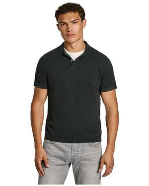 Pepe Jeans Nieuw Oliver Gd Polo Met Korte Mouwen L Zwart