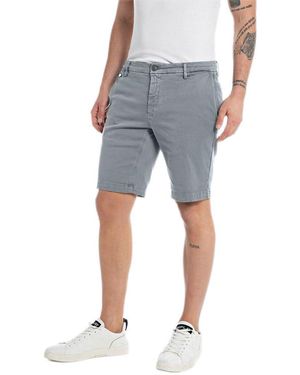 Replay M9782a Benni Short Hyperchino Colour Xlite Denim - Grey