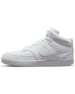 Nike Court Vision Mid Next Nature Sneaker - White