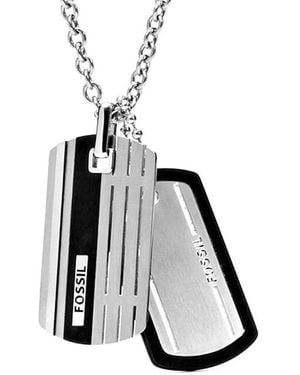 Fossil Collier Pour s Habillés - Noir