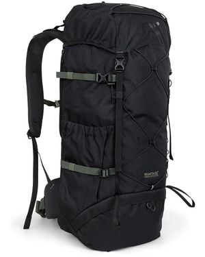 Regatta Backpack Survivor 65l In Reflective - Black