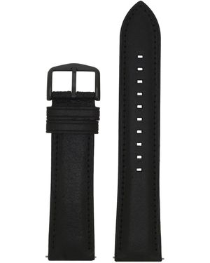 Fossil Uhrband Wechselarmband LB-FS5503 Ersatzband Leder 22 mm Schwarz - Mehrfarbig
