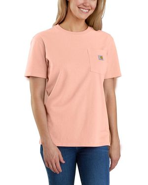 Carhartt 103067 WK87 Workwear Pocket Kurzarm T-Shirt - Orange