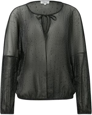 S.oliver Red Label Bluse - 44 - Schwarz