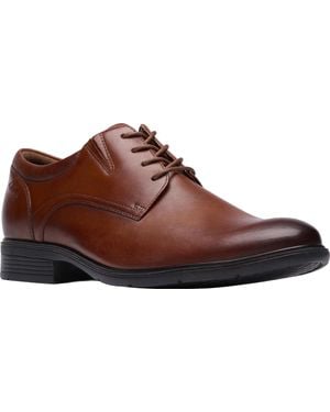Clarks Steadwell Lace Oxford Uomo - Nero